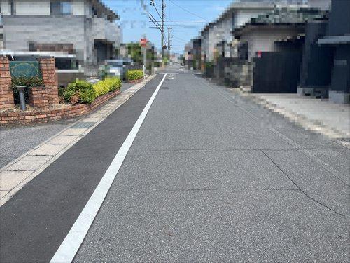 前面道路写真