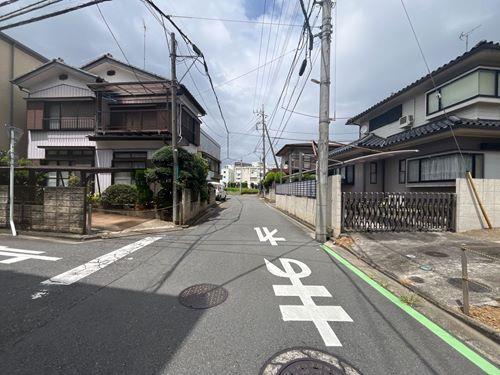 前面道路　南より撮影