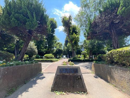 中央公園-350m 中央公園-350m