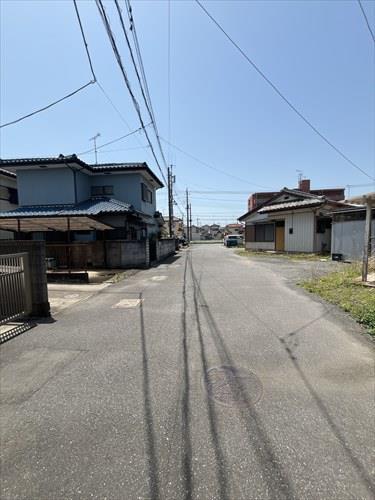 前面道路（2025年5月撮影）