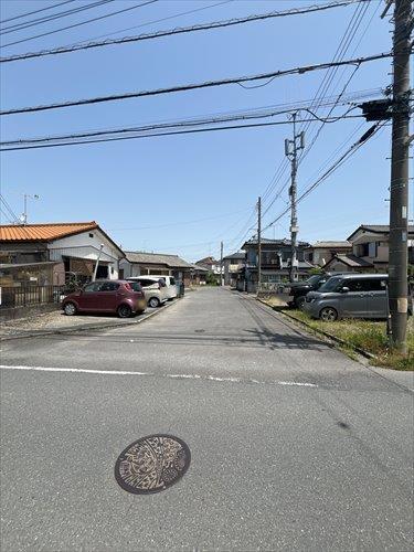 前面道路（2025年5月撮影）