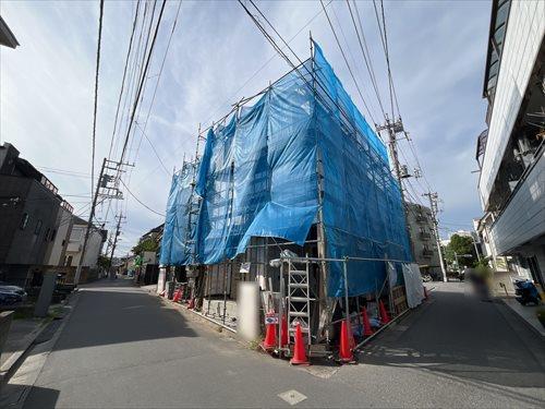 建築中の外観1(2025年10月撮影)