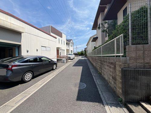 前面道路　南西側