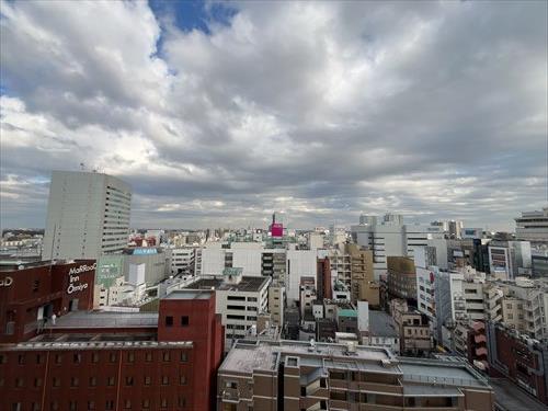 東側バルコニーからの眺望