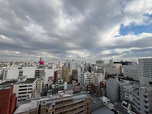 東側バルコニーからの眺望