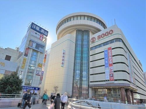 そごう大宮店‐370m