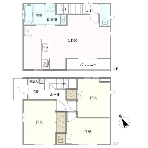 3号棟　間取り図