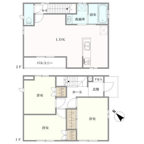 6号棟　間取り図