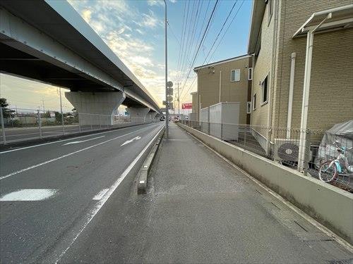 現地含む前面道路(2025年10月撮影)