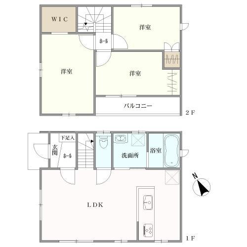 2号棟　間取り図