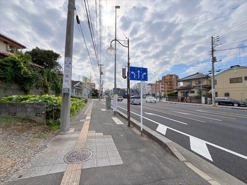 前面道路含む現地‐2025年10月撮影