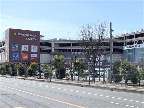 ベニバナウォーク桶川まで1310ｍ