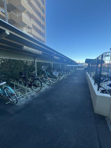 駐輪場　2025年12月撮影