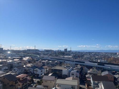 バルコニーからの眺望2025年12月撮影