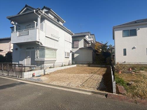 建築工事前の現地写真2025年12月撮影