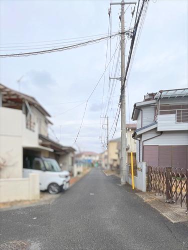 前面道路（北西側）‐2026年2月撮影