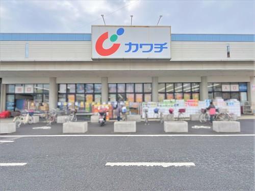 カワチ薬品中川店‐650m