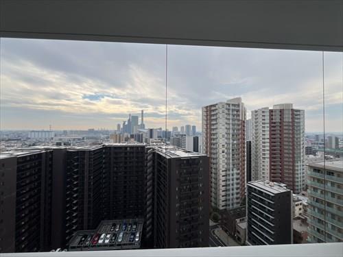 南側バルコニーからの眺望