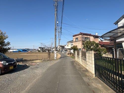 前面道路含む現地（2025年12月撮影）