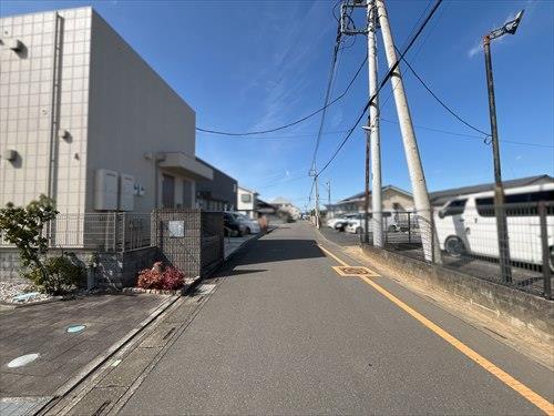 前面道路写真（2026年3月撮影）