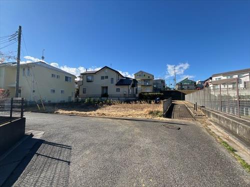 前面道路写真（2025年12月撮影）