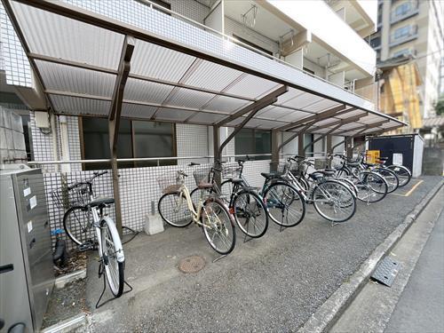 自転車置き場‐2026年2月撮影