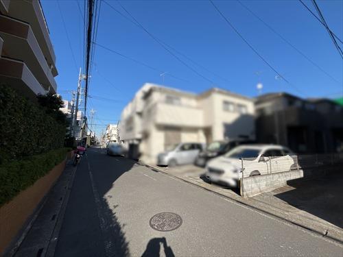 前面道路写真（2026年1月撮影）