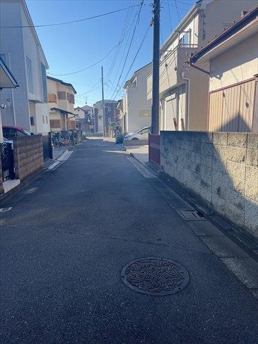前面道路（2026年1月撮影）