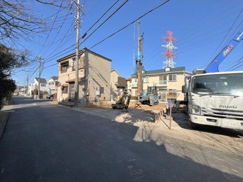 南側前面道路含む現地‐2026年1月撮影