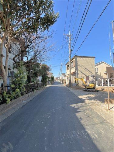 南側前面道路‐2026年1月撮影