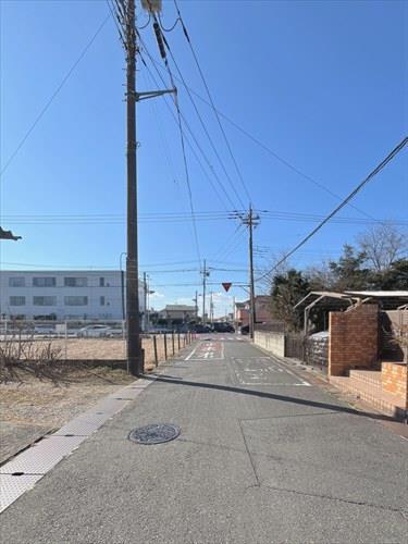 前面道路 北西側‐2026年1月撮影