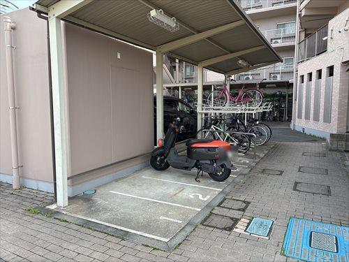 ミニバイク置場