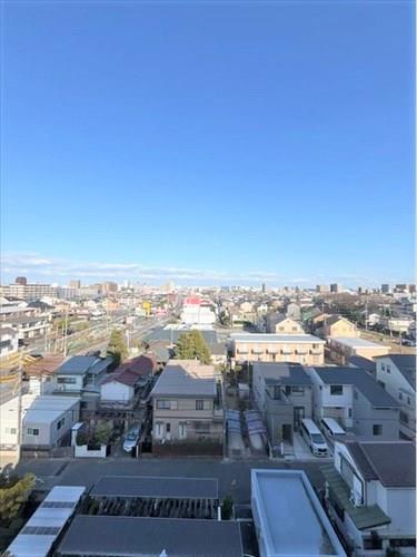 東側バルコニーからの眺望