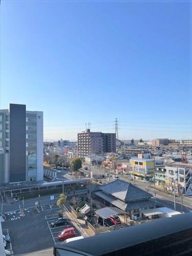 西側バルコニーからの眺望