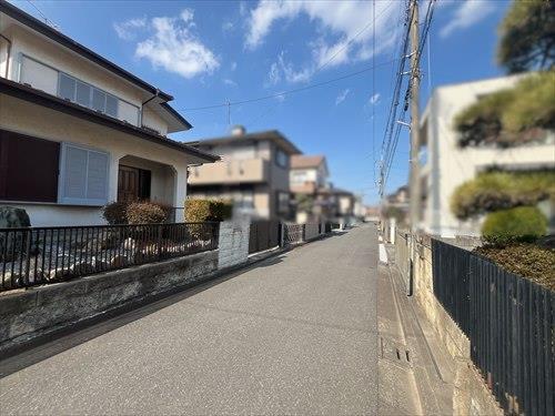 前面道路写真（2026年2月撮影）