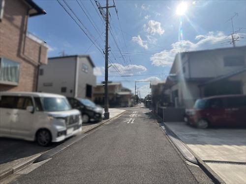 前面道路写真（2026年2月撮影）