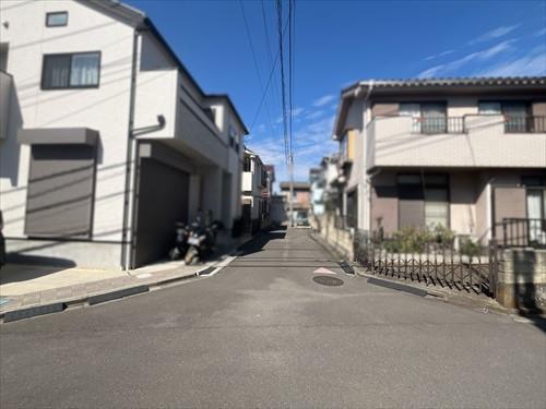 前面道路写真（2026年3月撮影）