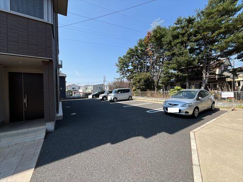 駐車場（2026年3月撮影）
