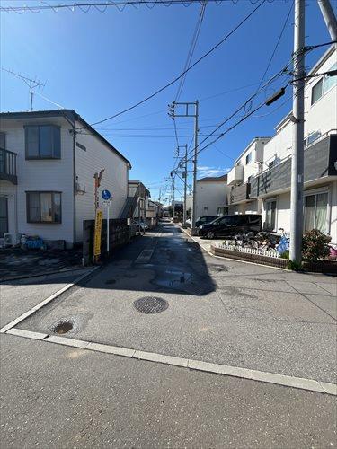 前面道路（2026年4月撮影）