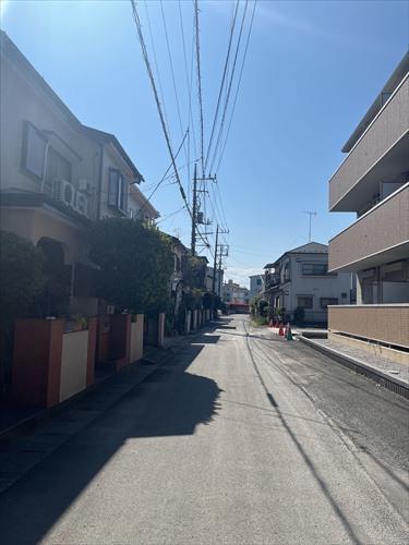前面道路（2026年4月撮影）
