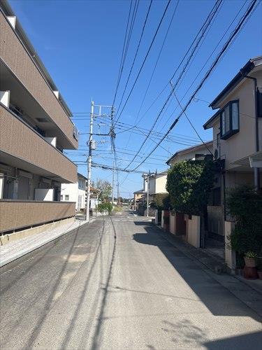 前面道路（2026年4月撮影）