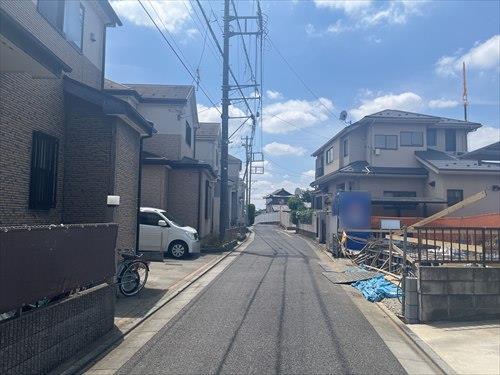 前面道路（2026年5月撮影）