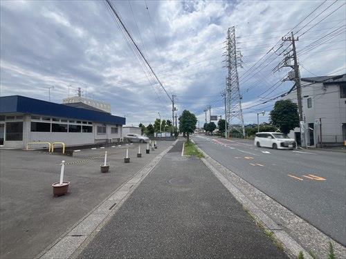 前面道路写真（2026年6月撮影）