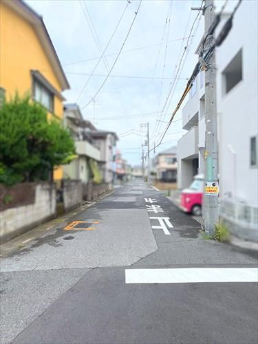 南西側前面道路‐2026年9月撮影