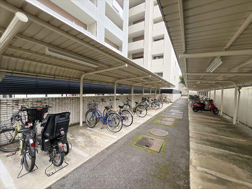 駐輪場‐2026年7月撮影