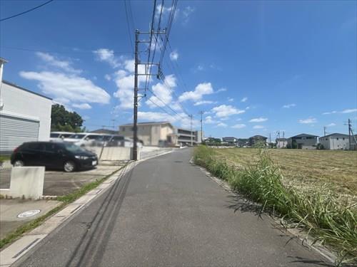 前面道路写真（2026年7月撮影）