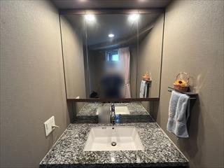 洗面化粧台(2026年1月撮影)