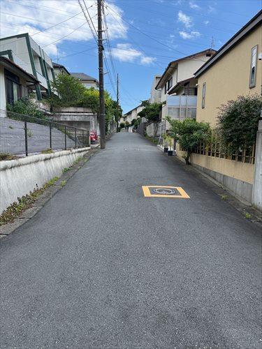 南側前面道路（Ｒ６年６月撮影）