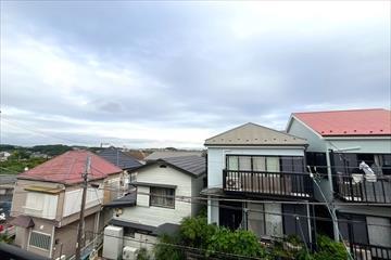 2階バルコニーからの眺望