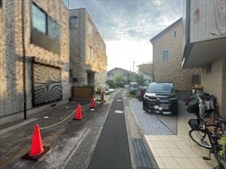 前面道路